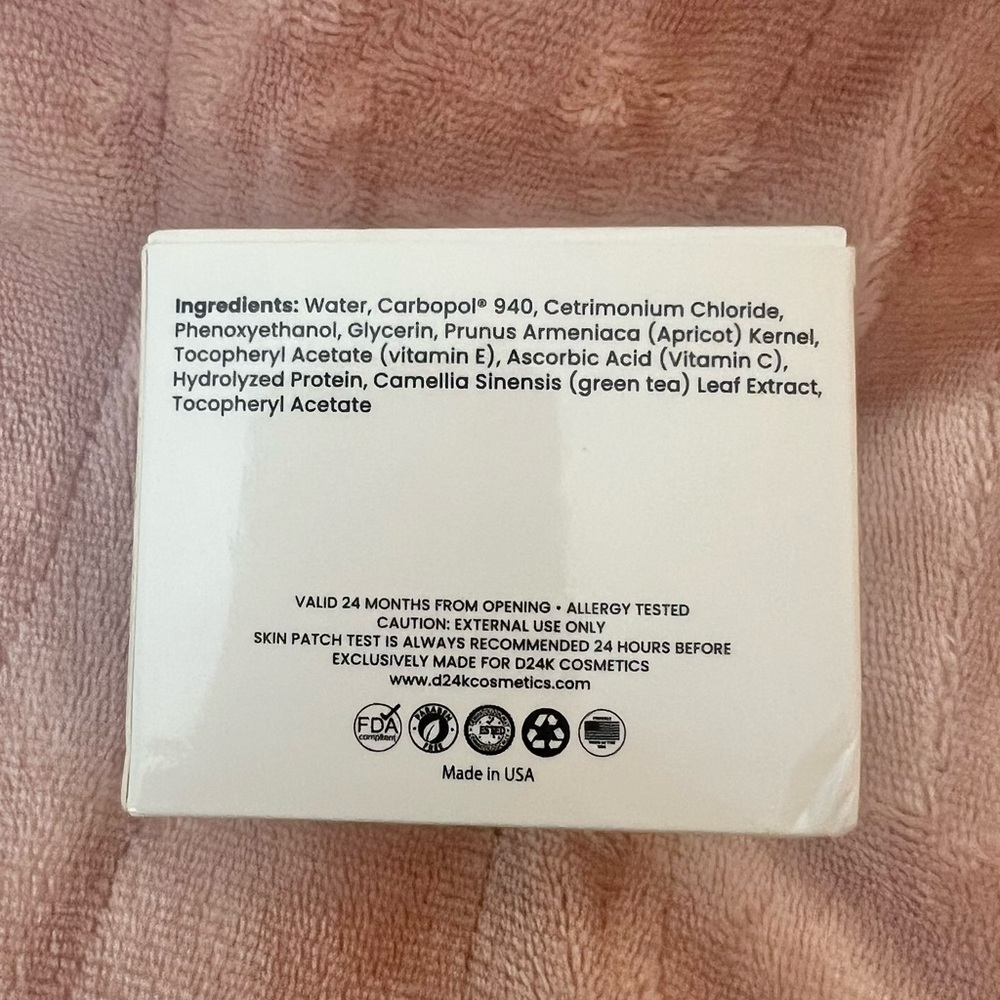 D24K Radiant Renewal Peel, MSRP $495 - Picture 6 of 8